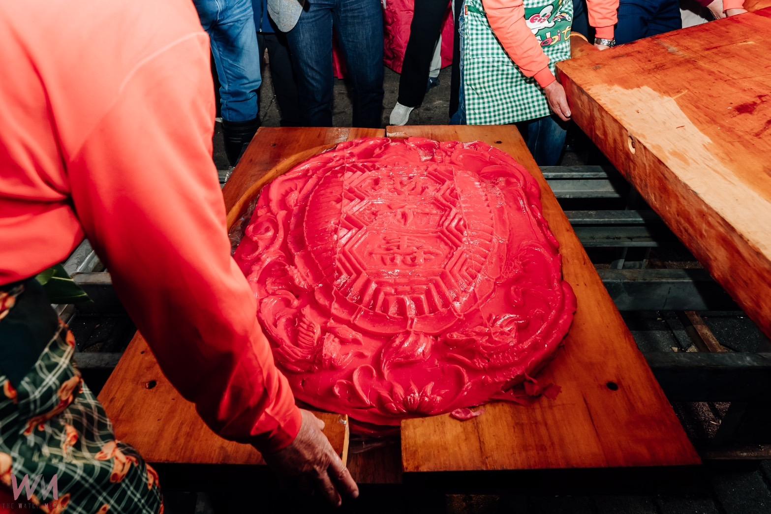 台中東勢新丁粄節盛大開幕 120斤超級新丁粄分送民眾 祝福好運一整年 - https://www.watchmedia01.com