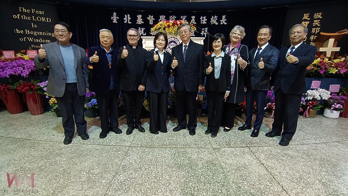 （有影片）/王正慧教授接任臺北基督學院校長 教會界、學界與媒體大咖都到場祝福 - https://www.watchmedia01.com
