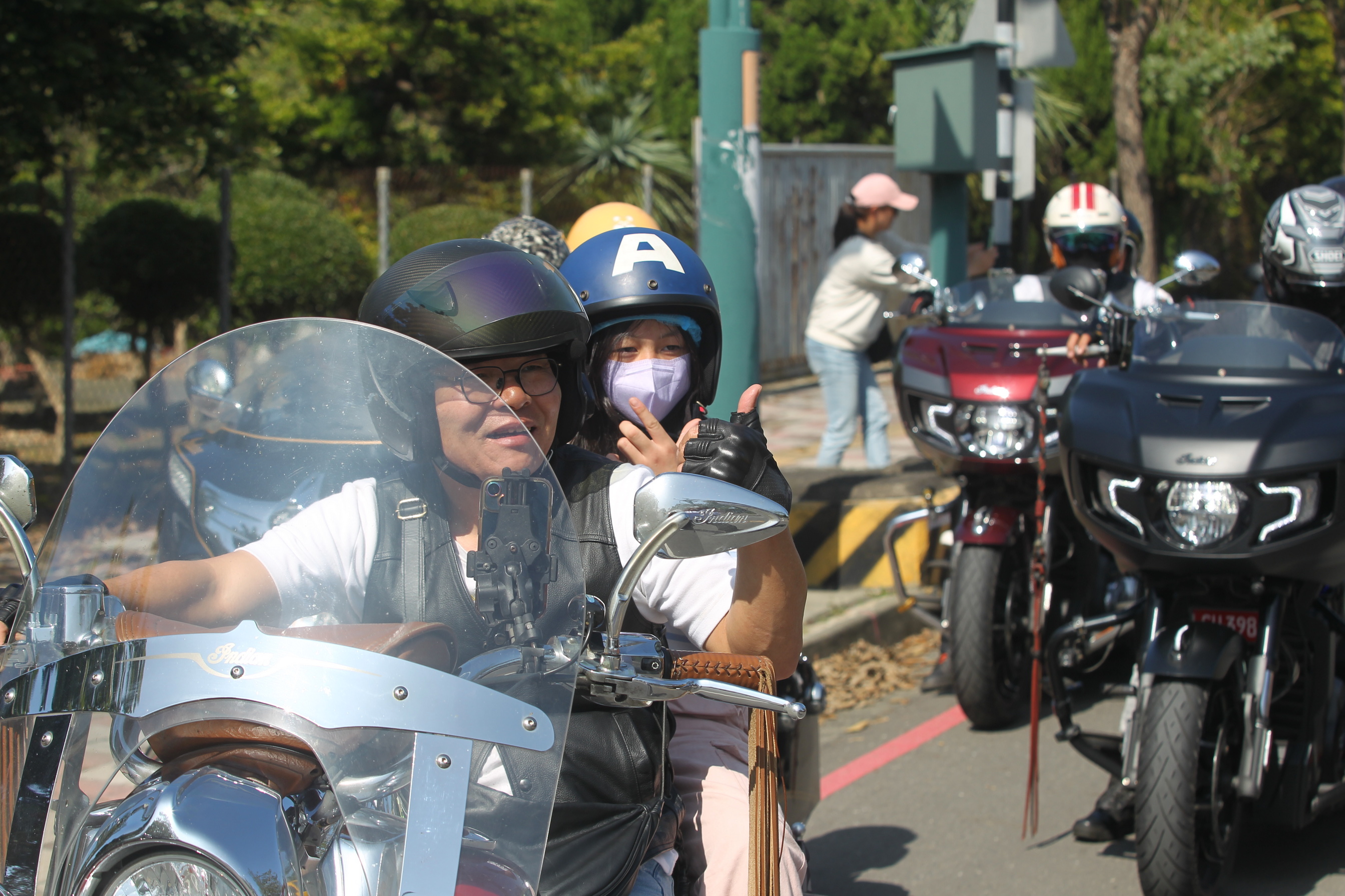 （有影片）／重機圓夢　印地安刺客車隊與學童共騎　風馳電掣 - https://www.watchmedia01.com