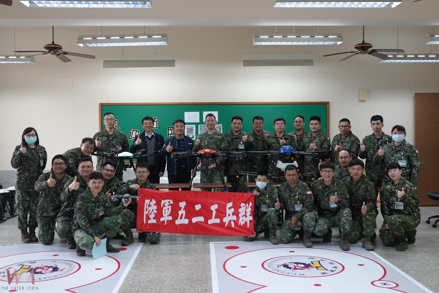 培育國家AI無人機人才　五二工兵群參訪吳鳳科大 - https://www.watchmedia01.com