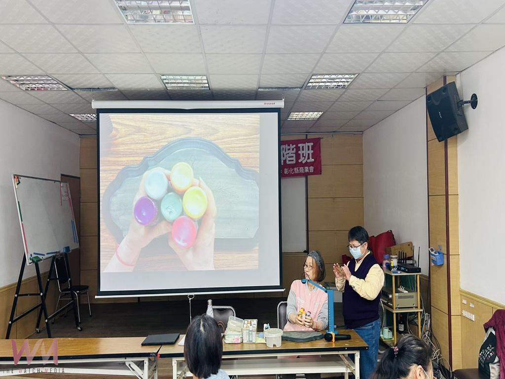 繪畫也能當創業專長 彰化縣商業總會力推楊秀椿創作課程 - https://www.watchmedia01.com