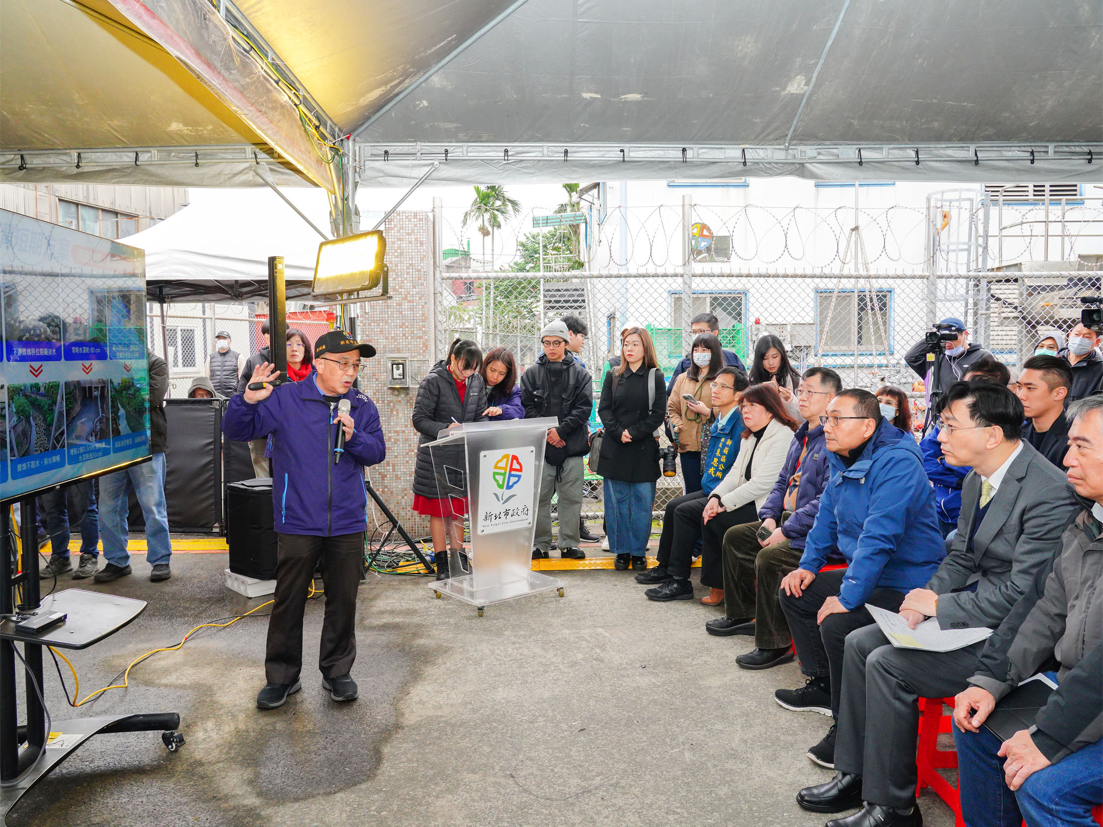 潭底溝抽水站舉行動土典禮　侯友宜：持續完善都會防洪系統 - https://www.watchmedia01.com