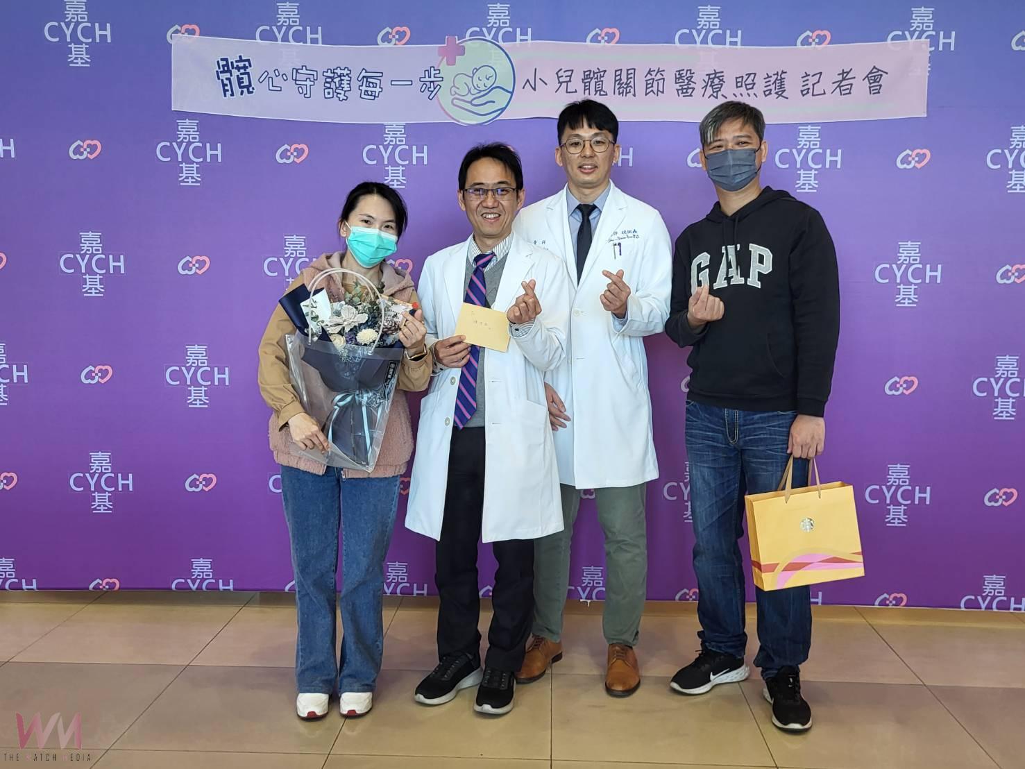 嘉基助髖關節發展不良女童重拾健康　將跑接力第一棒 - https://www.watchmedia01.com