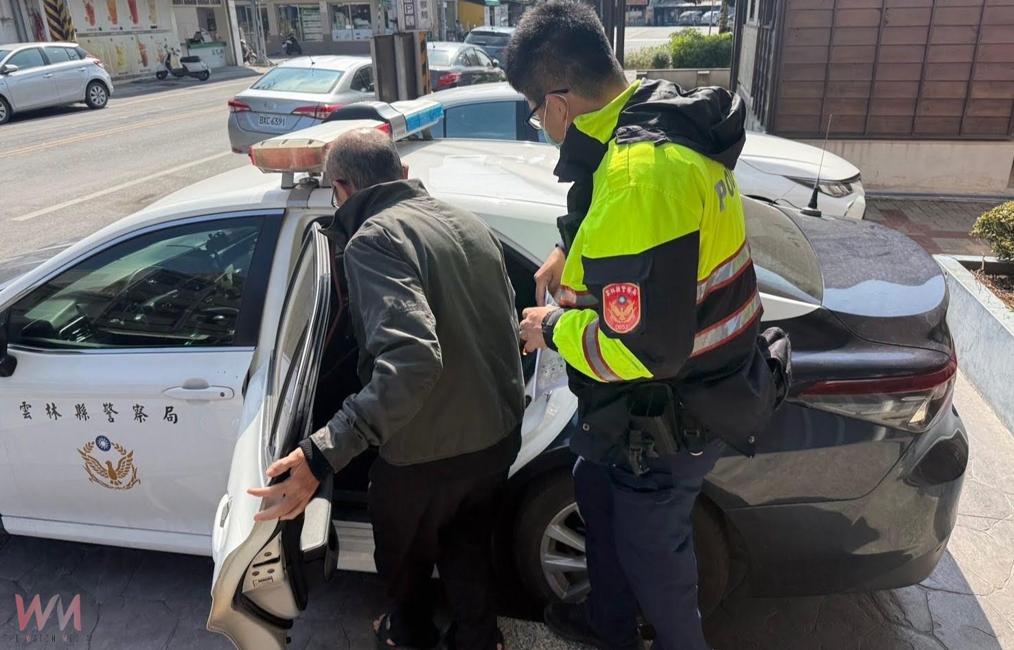 迷途六旬男徬徨求助　二崙警耐心助返家 - https://www.watchmedia01.com