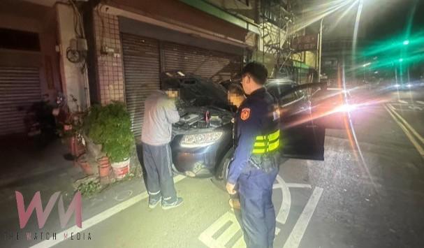 汽車拋錨凌晨卡路中危及 斗六公正警即時救援排除險情 - https://www.watchmedia01.com