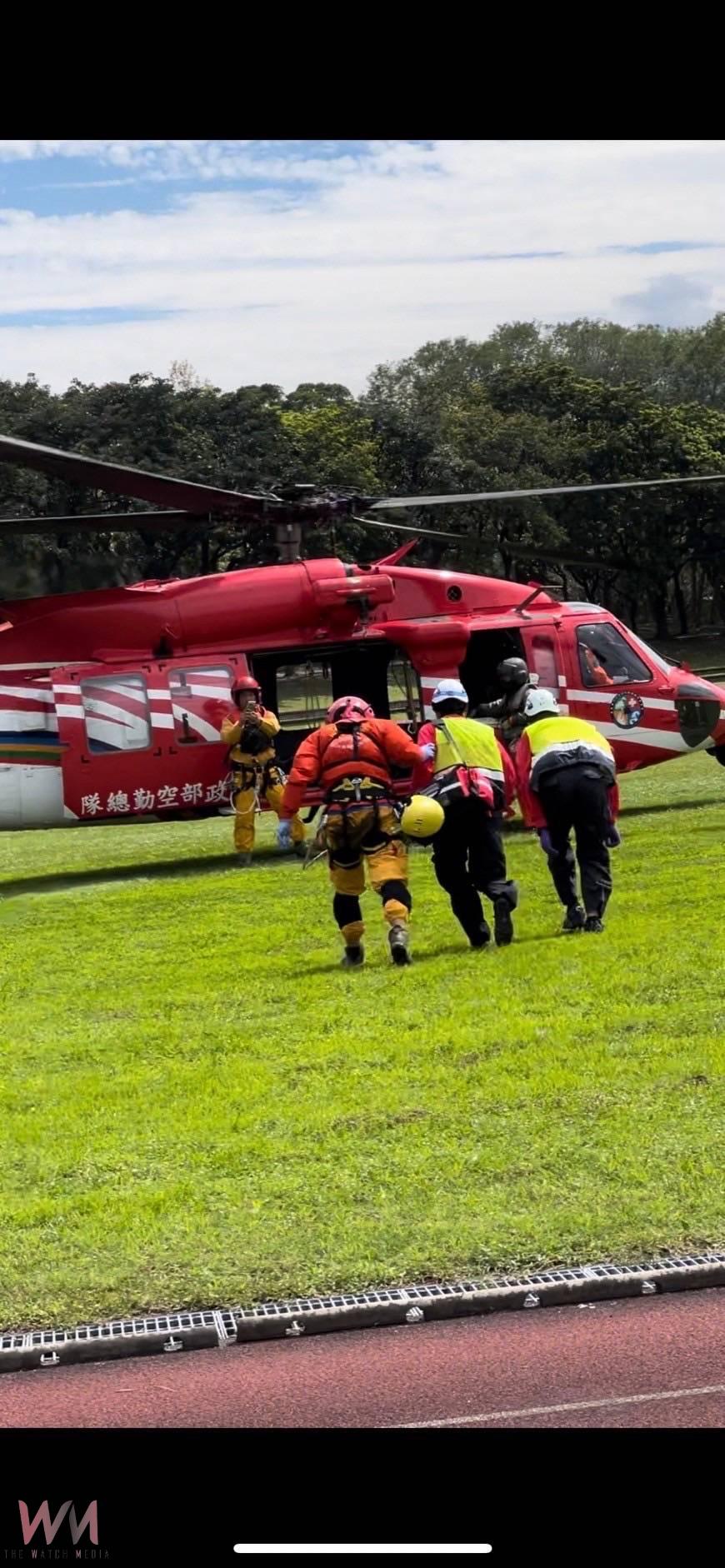 男大生登「古魯林道」滑落邊坡受創  出動空勤直升機救援 - https://www.watchmedia01.com