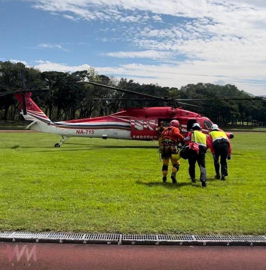 男大生登「古魯林道」滑落邊坡受創  出動空勤直升機救援 - https://www.watchmedia01.com