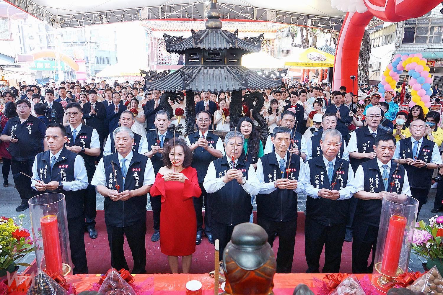 神賜福氣!樂見真愛 成就幸福 台中樂成宮第八屆集團結婚盛大登場 - https://www.watchmedia01.com