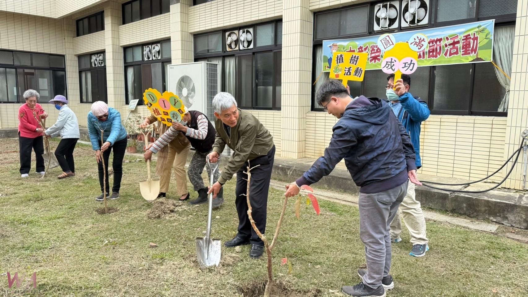 （有影片）／綠意盎然，攜手植樹　中彰榮家舉辦植樹活動　共建綠意家園 - https://www.watchmedia01.com