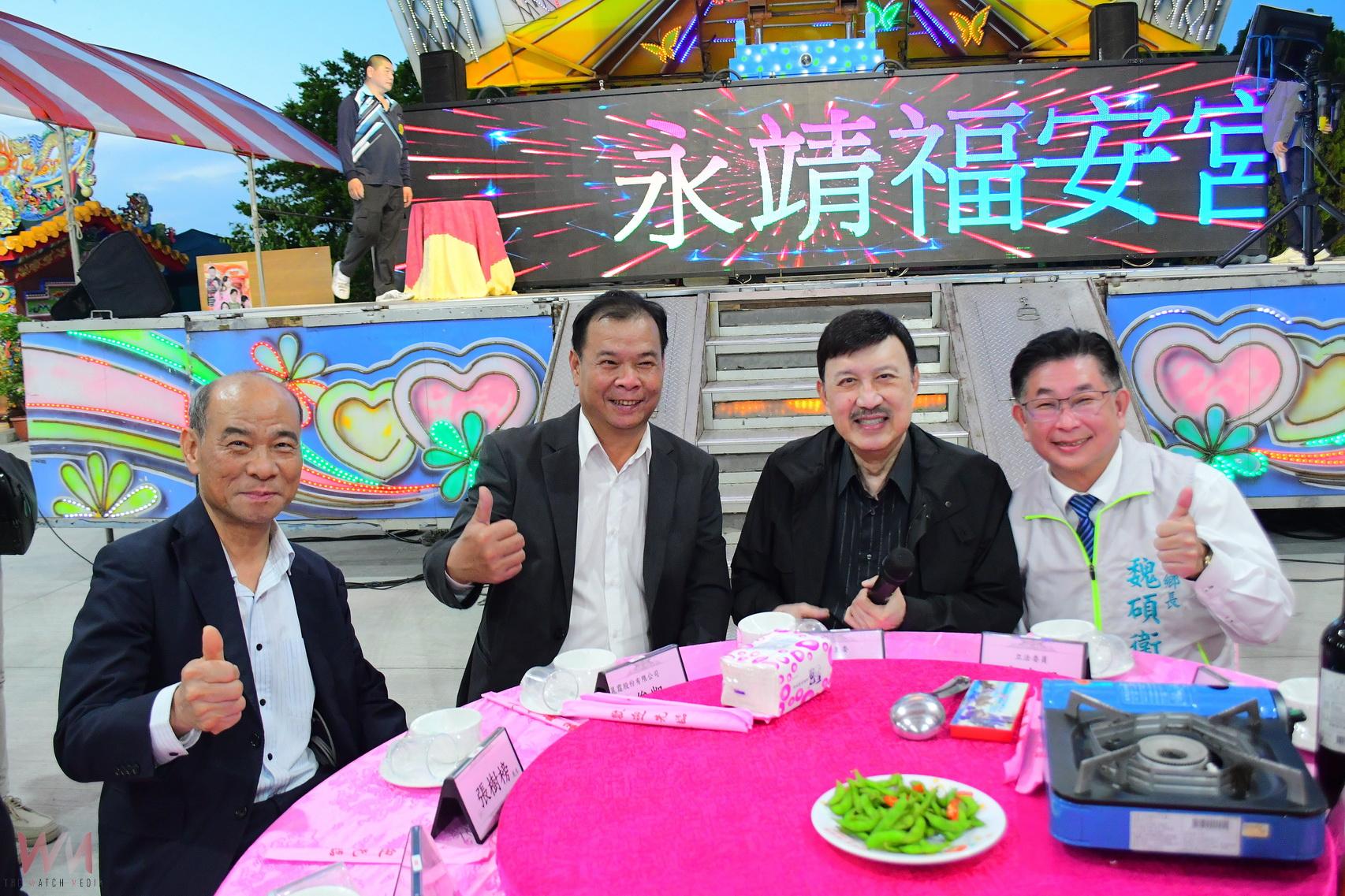 為福德爺慶生永靖瑚福安宮大手筆 數百信眾與土地公一起享美食 - https://www.watchmedia01.com