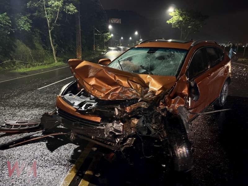 轉彎不慎衝入對向車道波及兩車 兩駕駛送醫 - https://www.watchmedia01.com