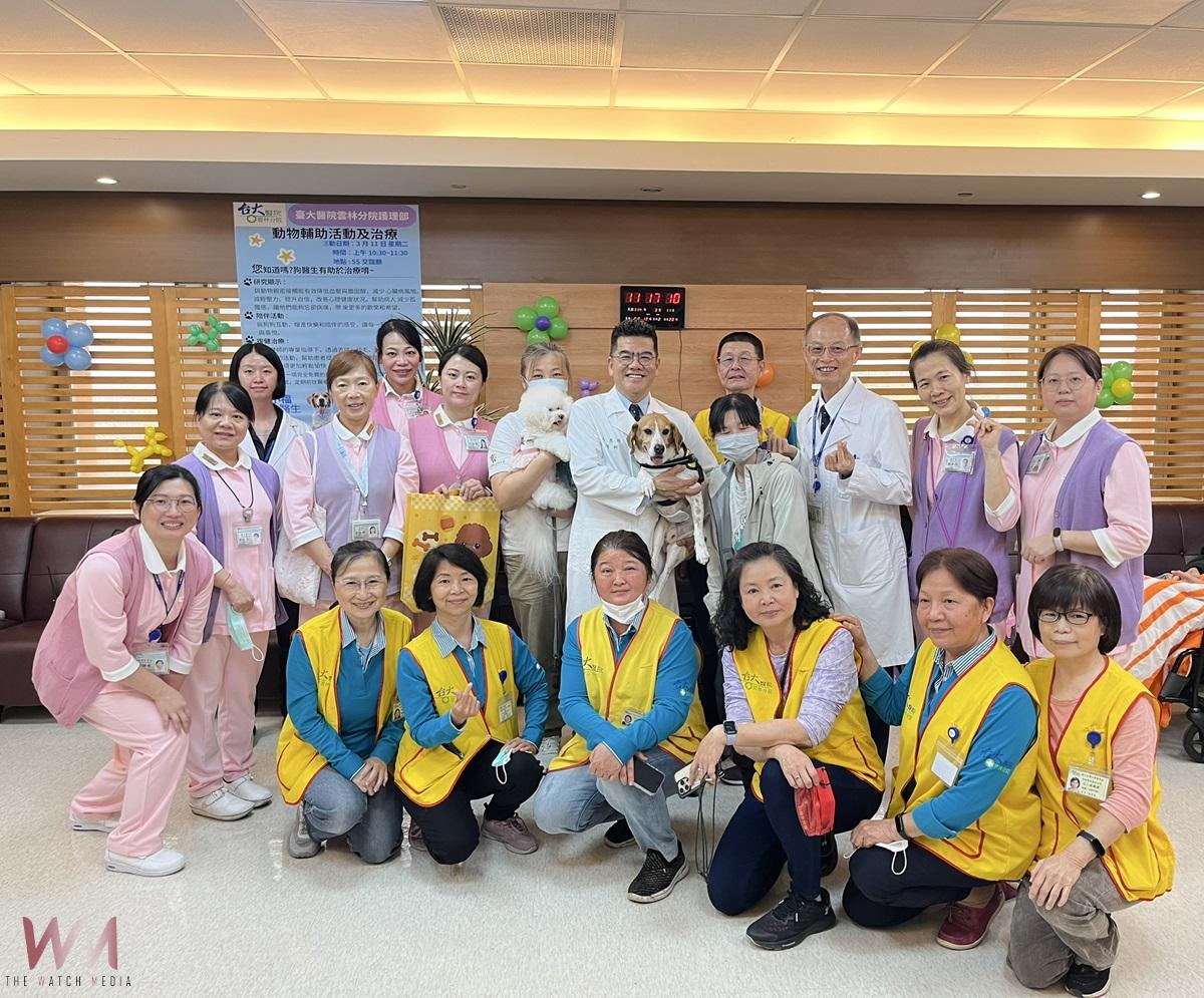 「狗醫生」報到！臺大醫院雲林分院安寧病房引進動物輔助治療 - https://www.watchmedia01.com