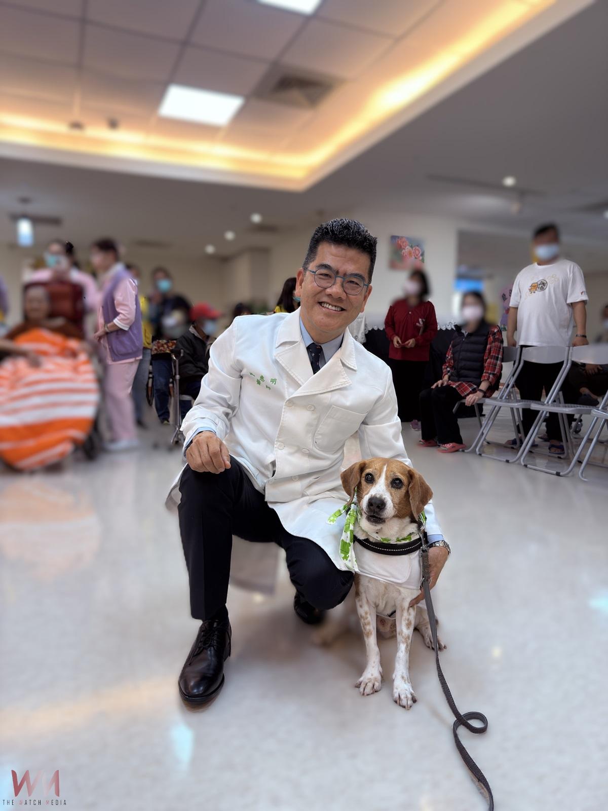 「狗醫生」報到！臺大醫院雲林分院安寧病房引進動物輔助治療 - https://www.watchmedia01.com