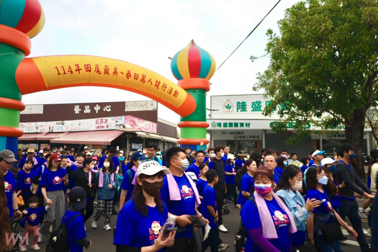 （有影片）／田尾最美~春日萬人健行　五千民眾漫步黃金大道享受春日美景 - https://www.watchmedia01.com