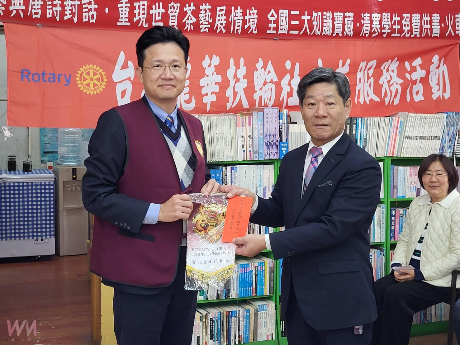 民雄薪傳清寒學子補救教學 龍華扶輪社連年捐助做後盾 - https://www.watchmedia01.com