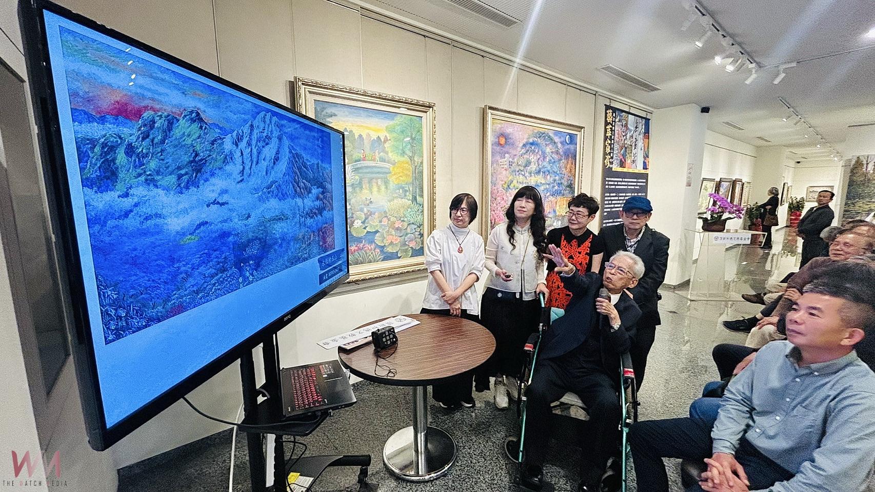 趙宗冠博士全家藝術創作聯展 成美藝廊看見藝萃家珍的美學天地 - https://www.watchmedia01.com