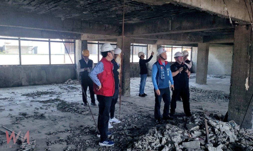 台中市清水區近50年大樓5、6樓層塌陷無人員傷亡　中市都發局採三大措施維護公安 - https://www.watchmedia01.com