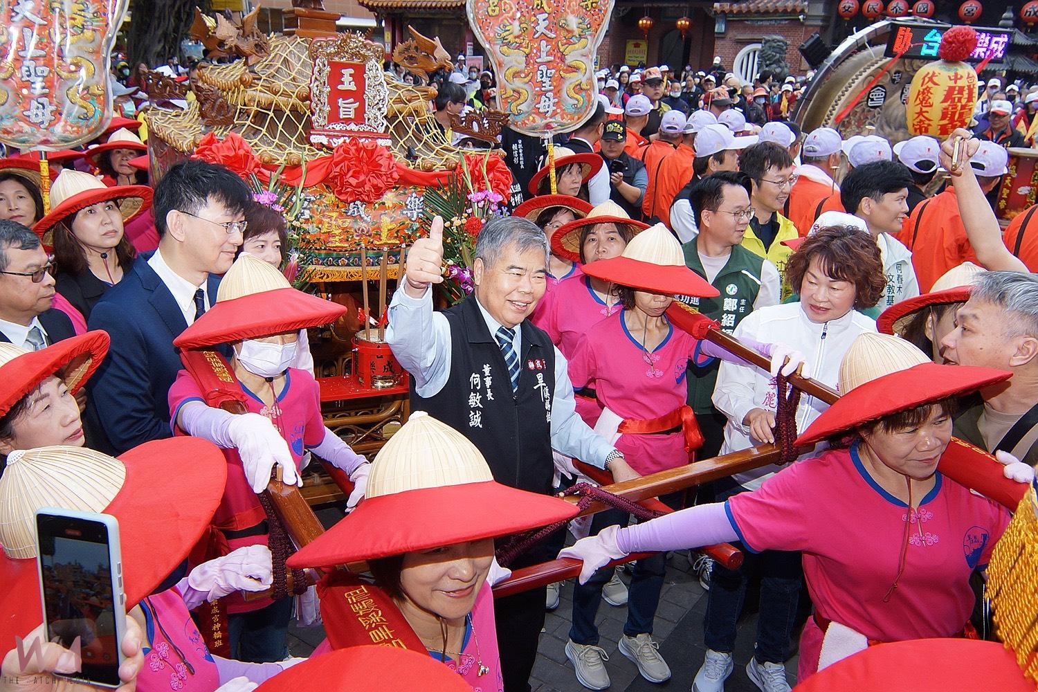 台中樂成宮「旱溪媽祖遶境十八庄」起駕出巡 展開22天祈安植福之旅 - https://www.watchmedia01.com