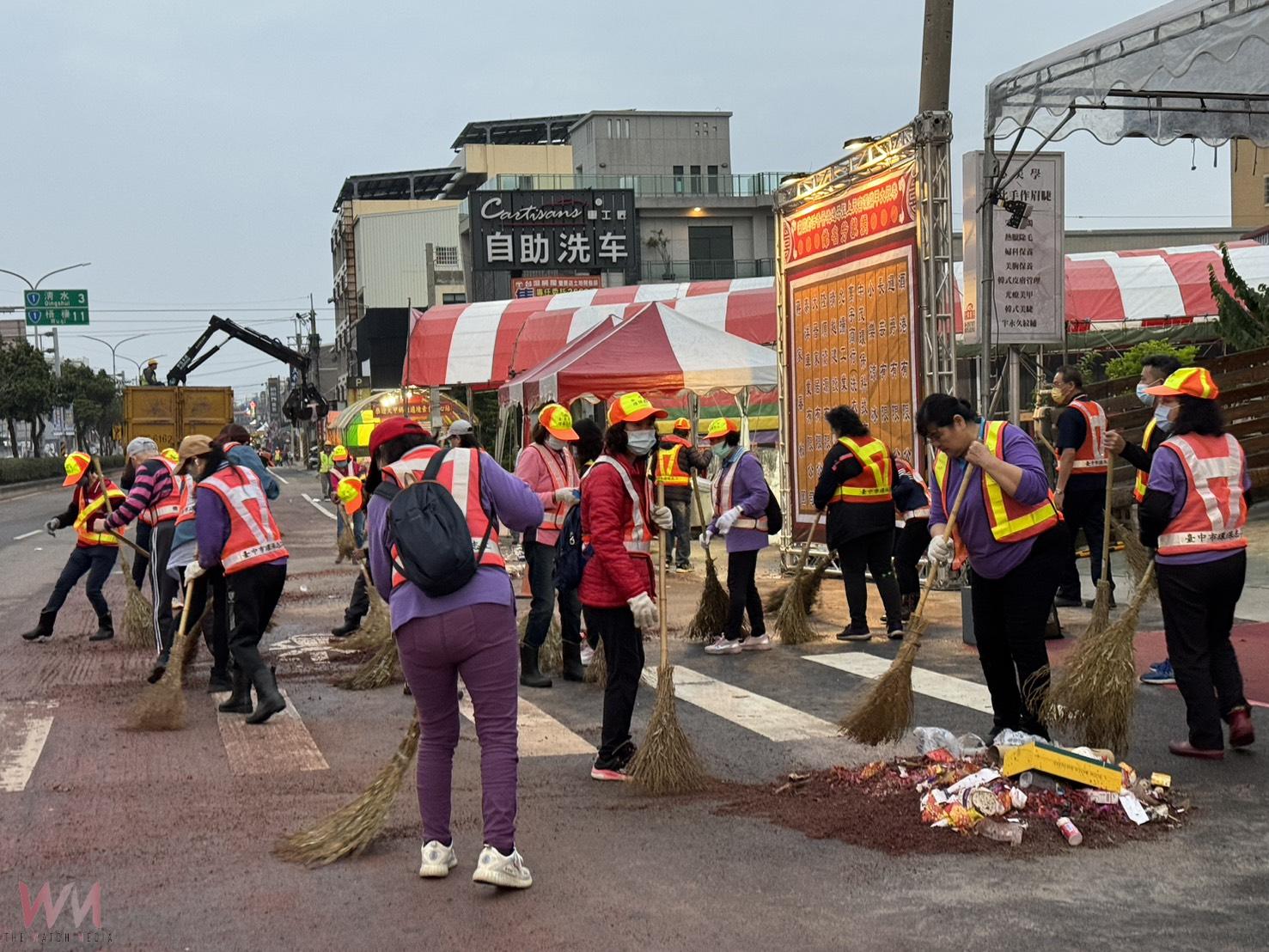 大甲媽祖遶境活動熱鬧登場　逾3000名環保英雄協力清理市容 - https://www.watchmedia01.com