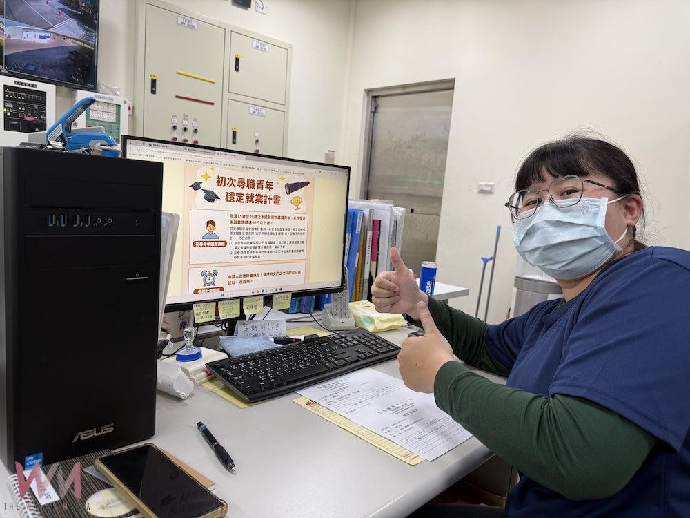 「初次尋職青年穩定就業計畫」只需透過系統操作，加入會員及填答相關資料即可申請。（圖/勞動部提供）