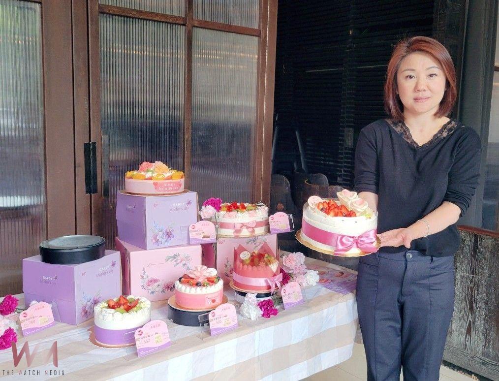 添加膠原蛋白 讓媽咪好Q彈　85℃母親節主題蛋糕「幸福花語」甜蜜上市 - https://www.watchmedia01.com