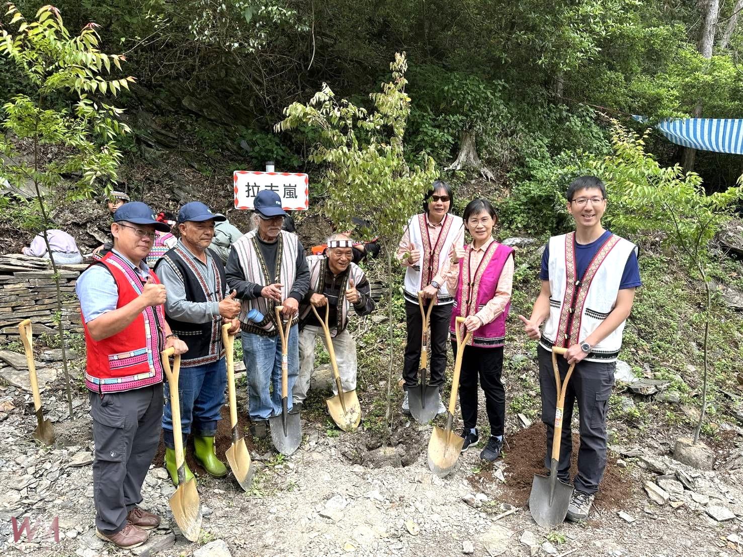 拉芙嵐(Dahulan)舊部落栽植原生樹苗 守護布農傳統文化地景 - https://www.watchmedia01.com