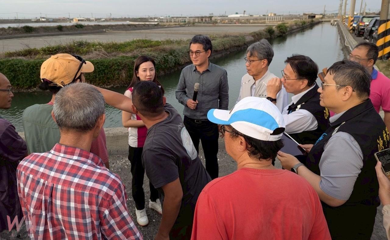 劉建國邀農業部長實勘口湖養殖區　爭取5千萬元改善排水與護岸設施 - https://www.watchmedia01.com