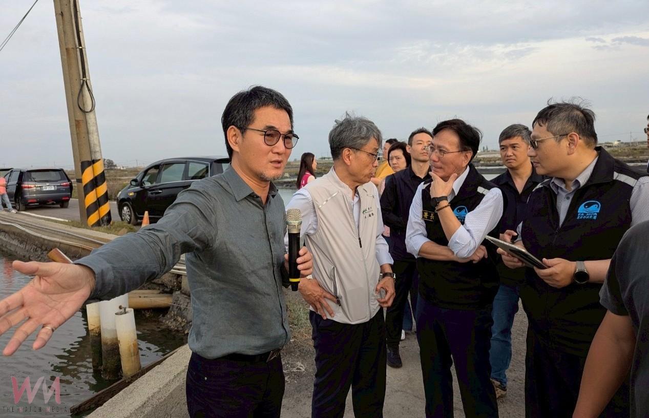 劉建國邀農業部長實勘口湖養殖區　爭取5千萬元改善排水與護岸設施 - https://www.watchmedia01.com