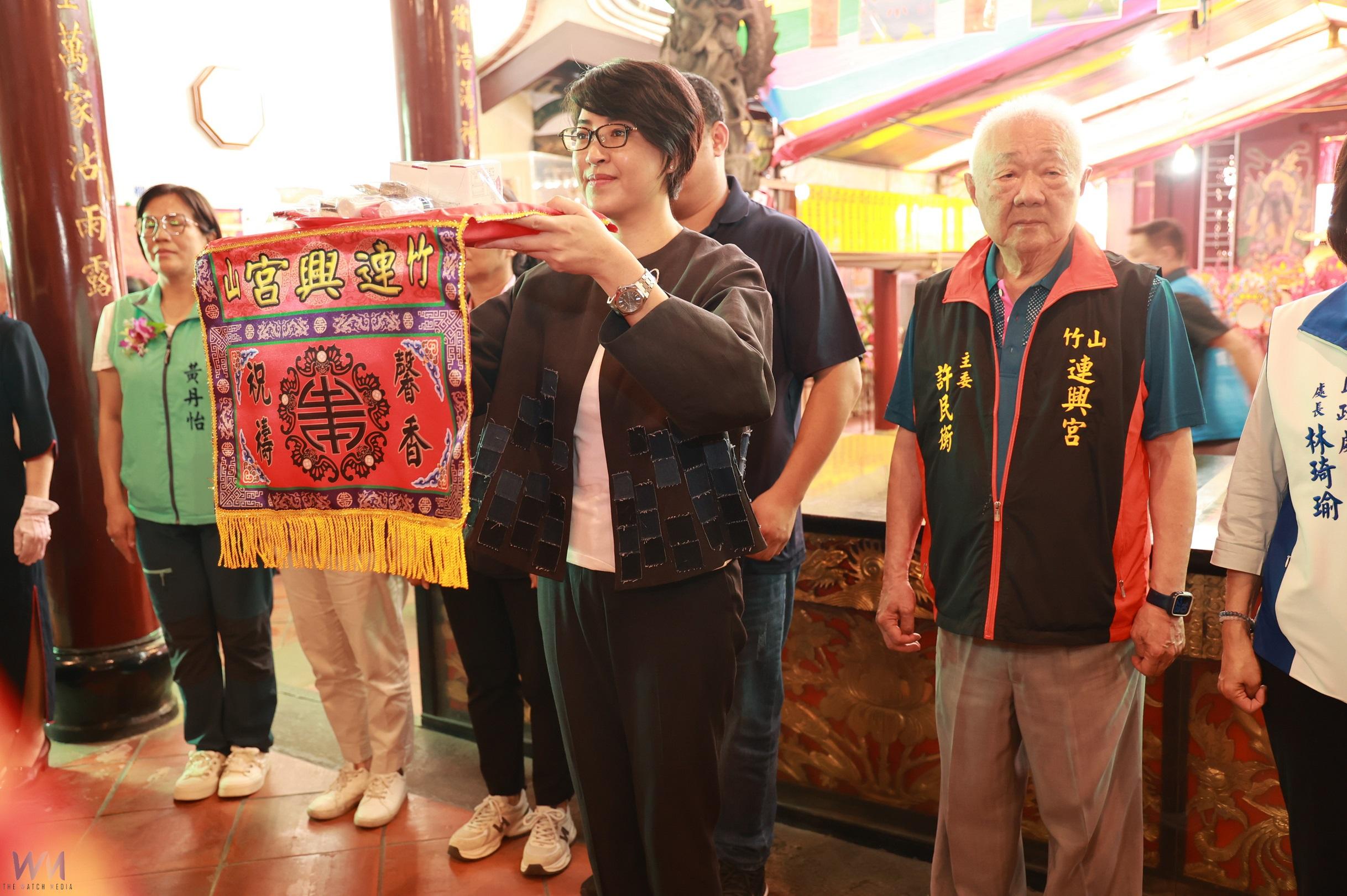 台灣女神生日南投縣長許淑華感謝媽祖庇佑眾生 - https://www.watchmedia01.com