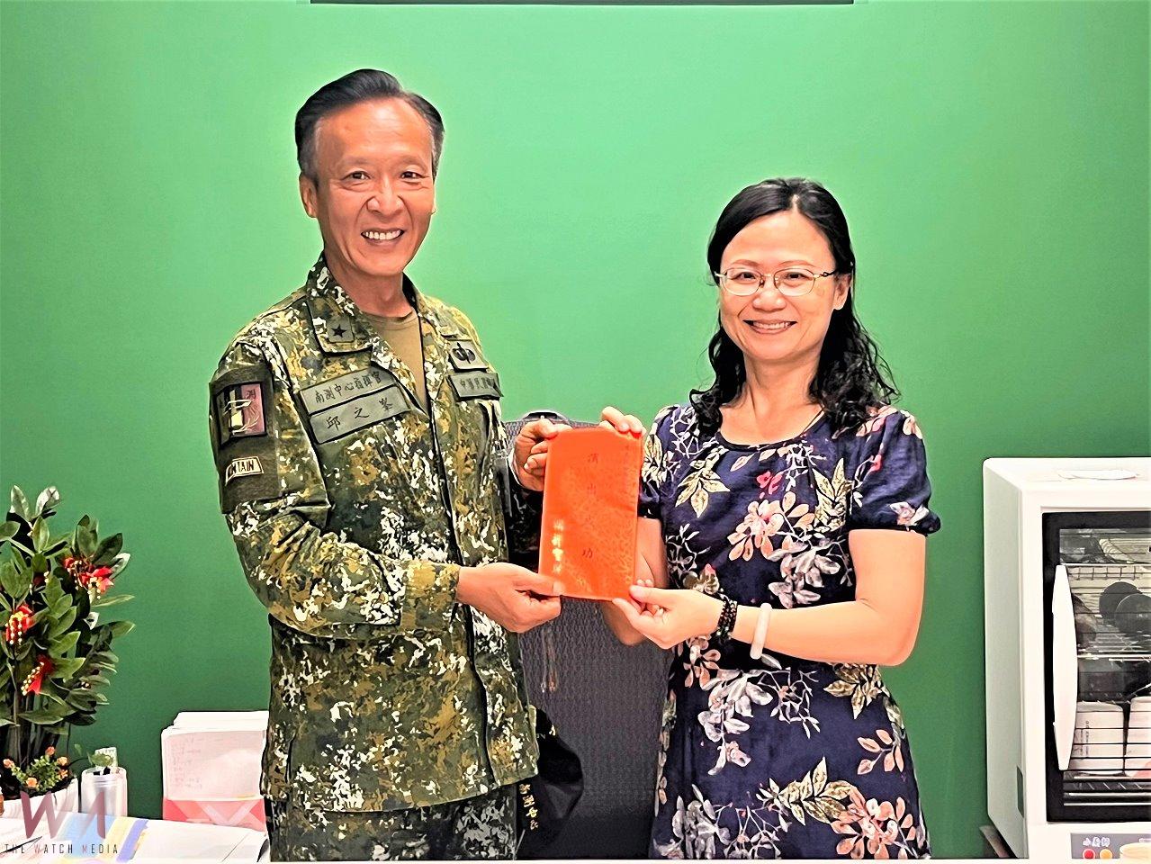 支持學校推動藝才教育　陸軍南測中心指揮官致贈獎金 - https://www.watchmedia01.com