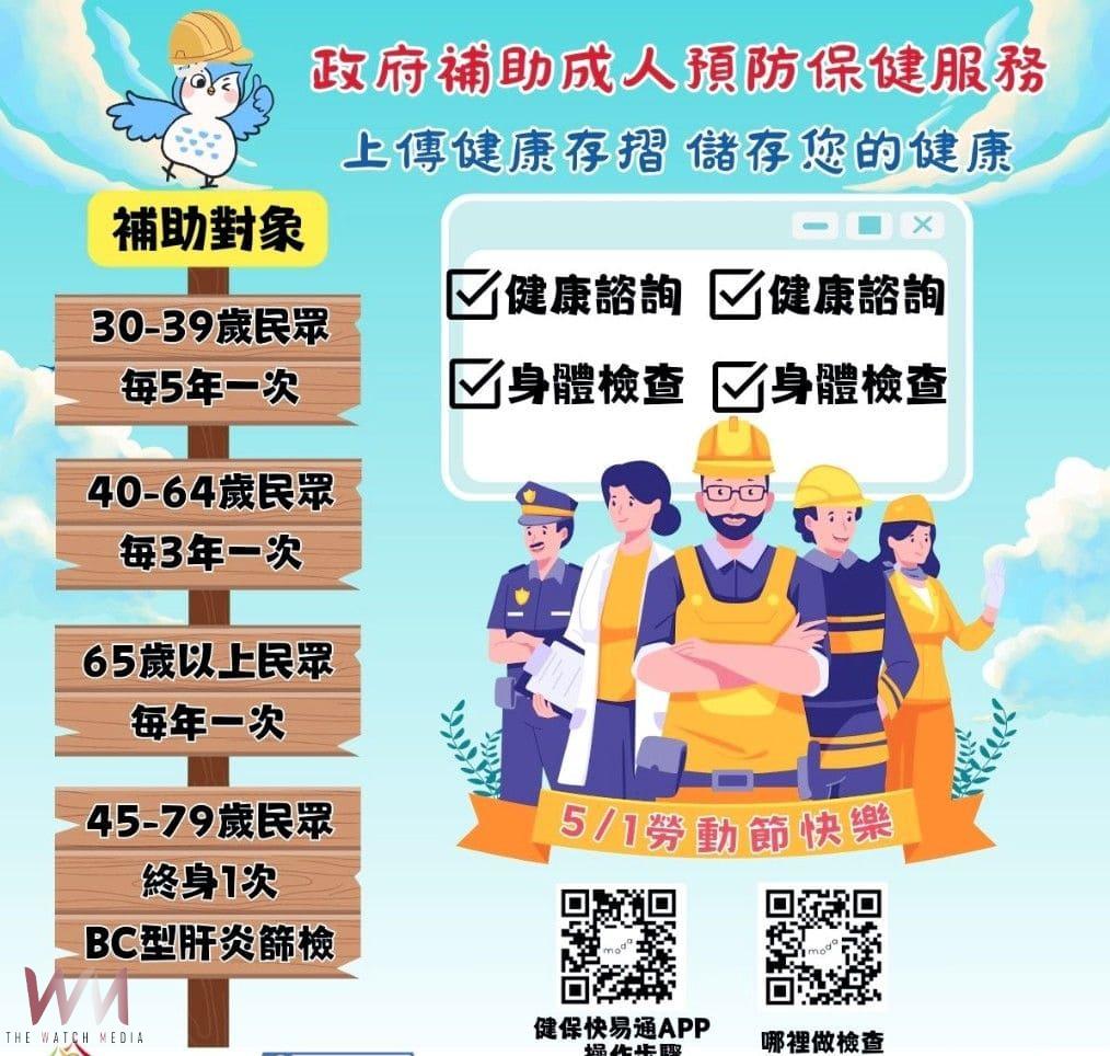 善用成人預防保健服務 中市衛生局:下載「健康存摺」全面掌握健康狀況 - https://www.watchmedia01.com