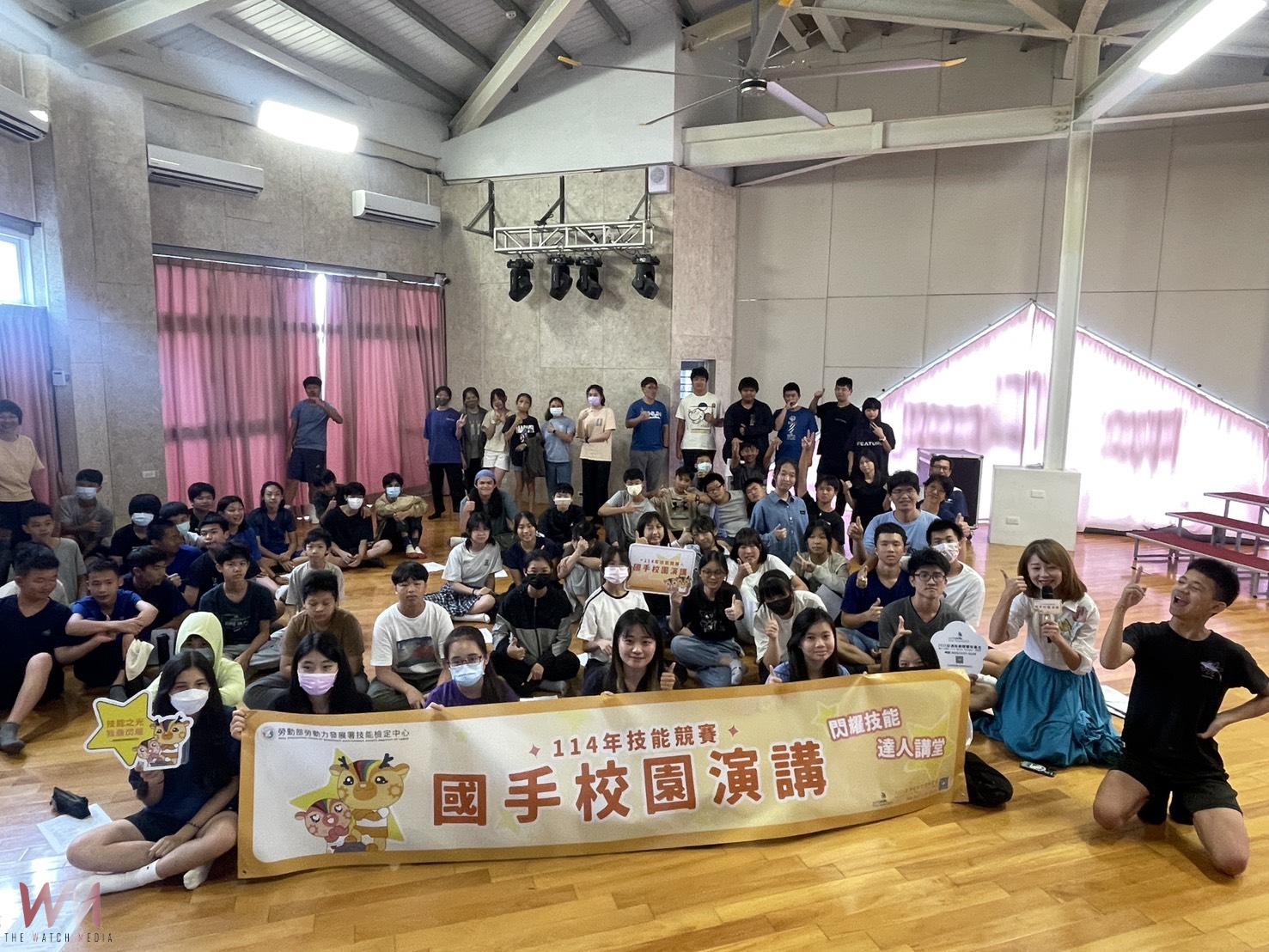 國手校園演講開跑 50場全台校園巡迴 - https://www.watchmedia01.com