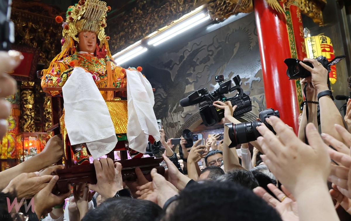 白沙屯媽祖與山邊媽祖起駕進香 張麗善率隊參香祈福 祈求114全運會圓滿順利 - https://www.watchmedia01.com