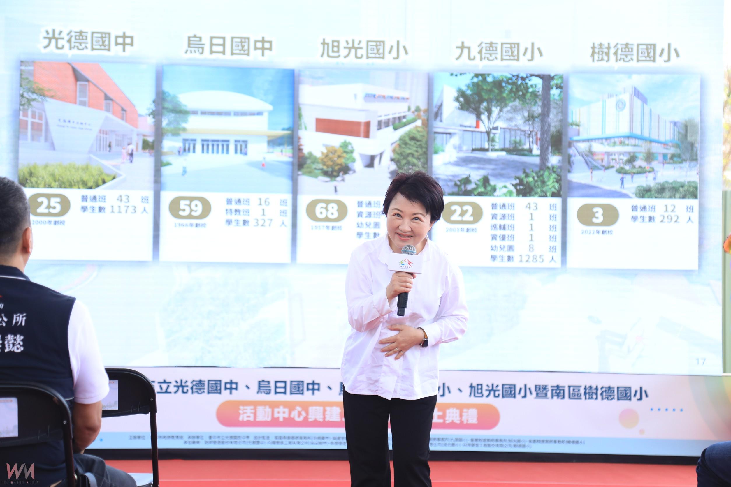 教育是永續競爭力基礎 中市烏日區、南區五校活動中心 今5/2聯合動土 - https://www.watchmedia01.com