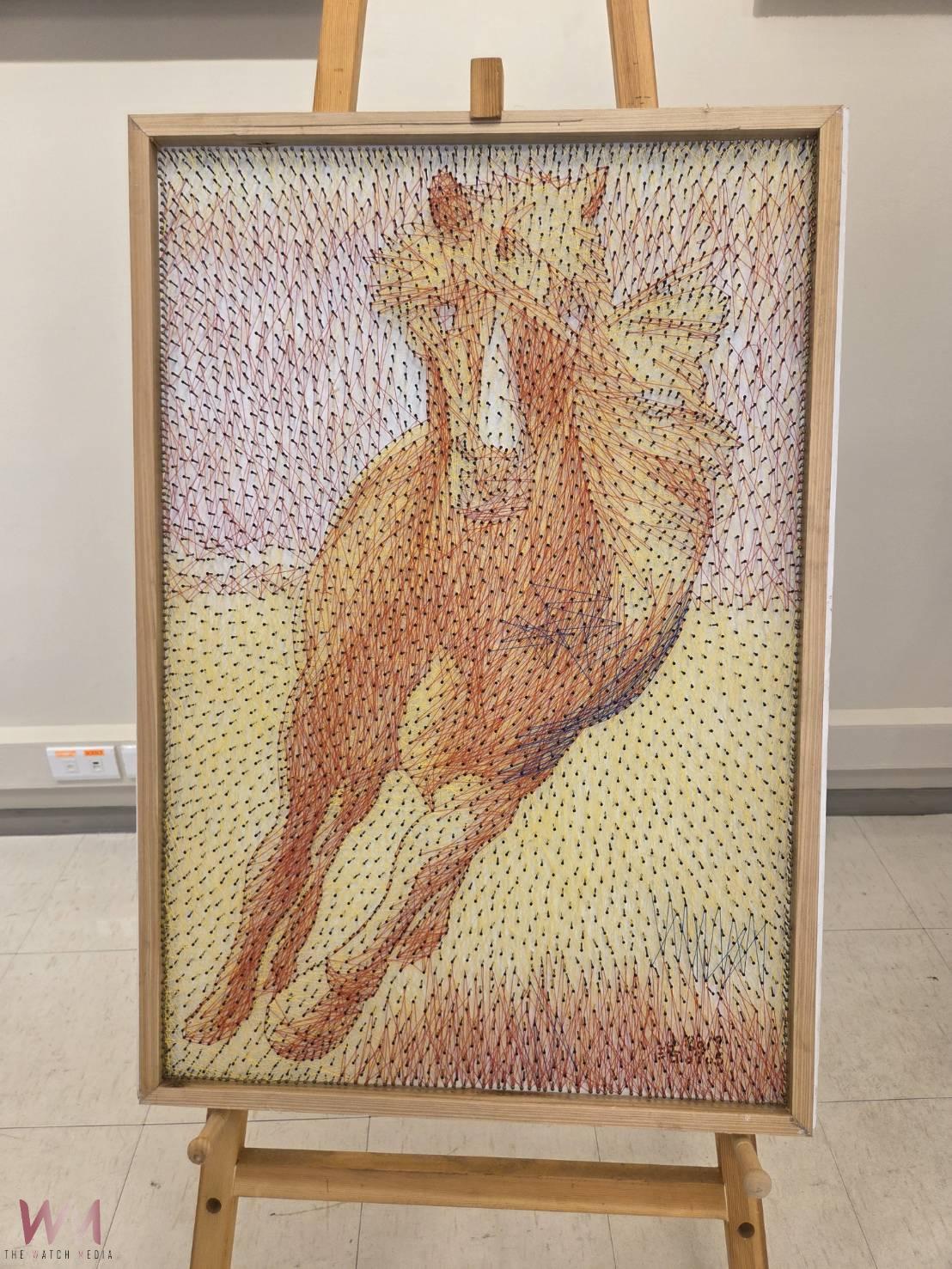 陳正浩釘線畫嘉創展出 點線面共構立體藝術之美 - https://www.watchmedia01.com