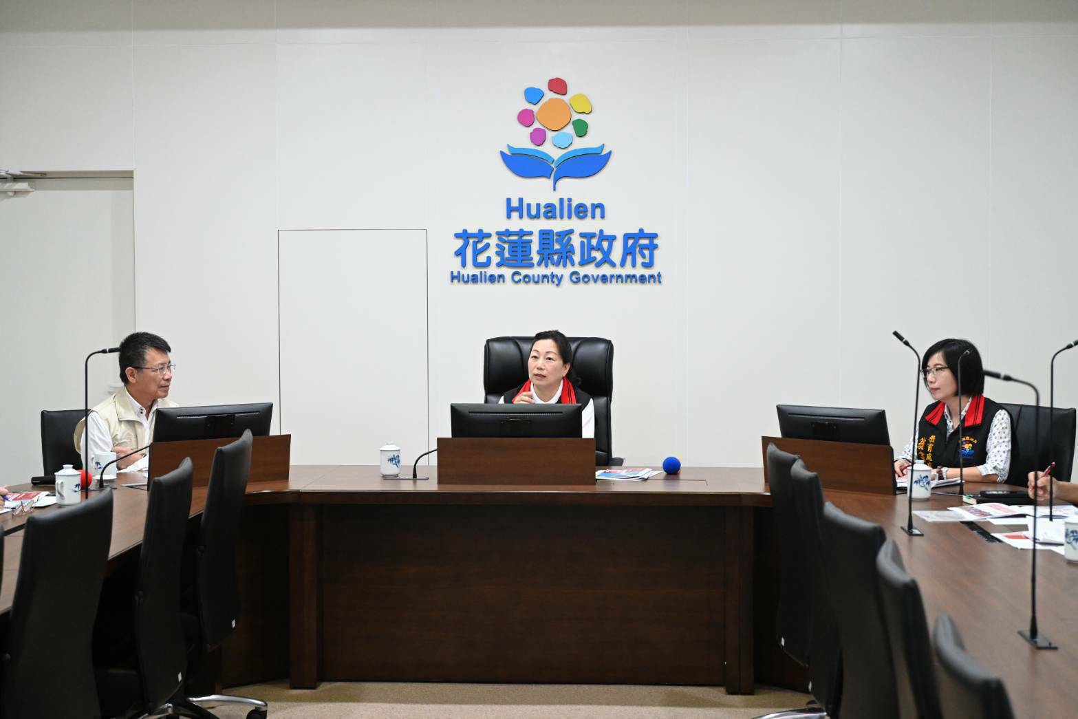紅十字會長潘維大拜會徐榛蔚 打造花蓮全學齡防災示範城市 - https://www.watchmedia01.com