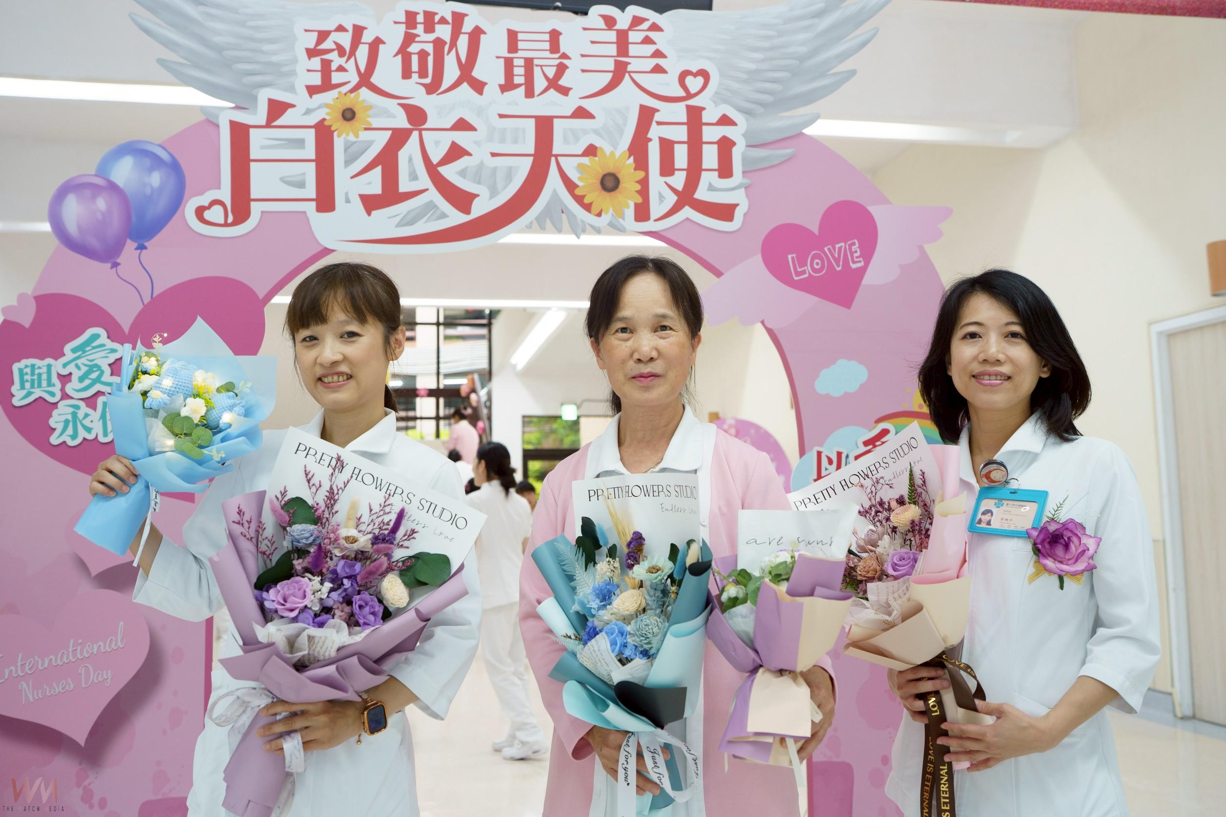 慶祝國際護師節 表揚優秀護理人員 中榮:加薪留才、導入AI助攻第一線 - https://www.watchmedia01.com
