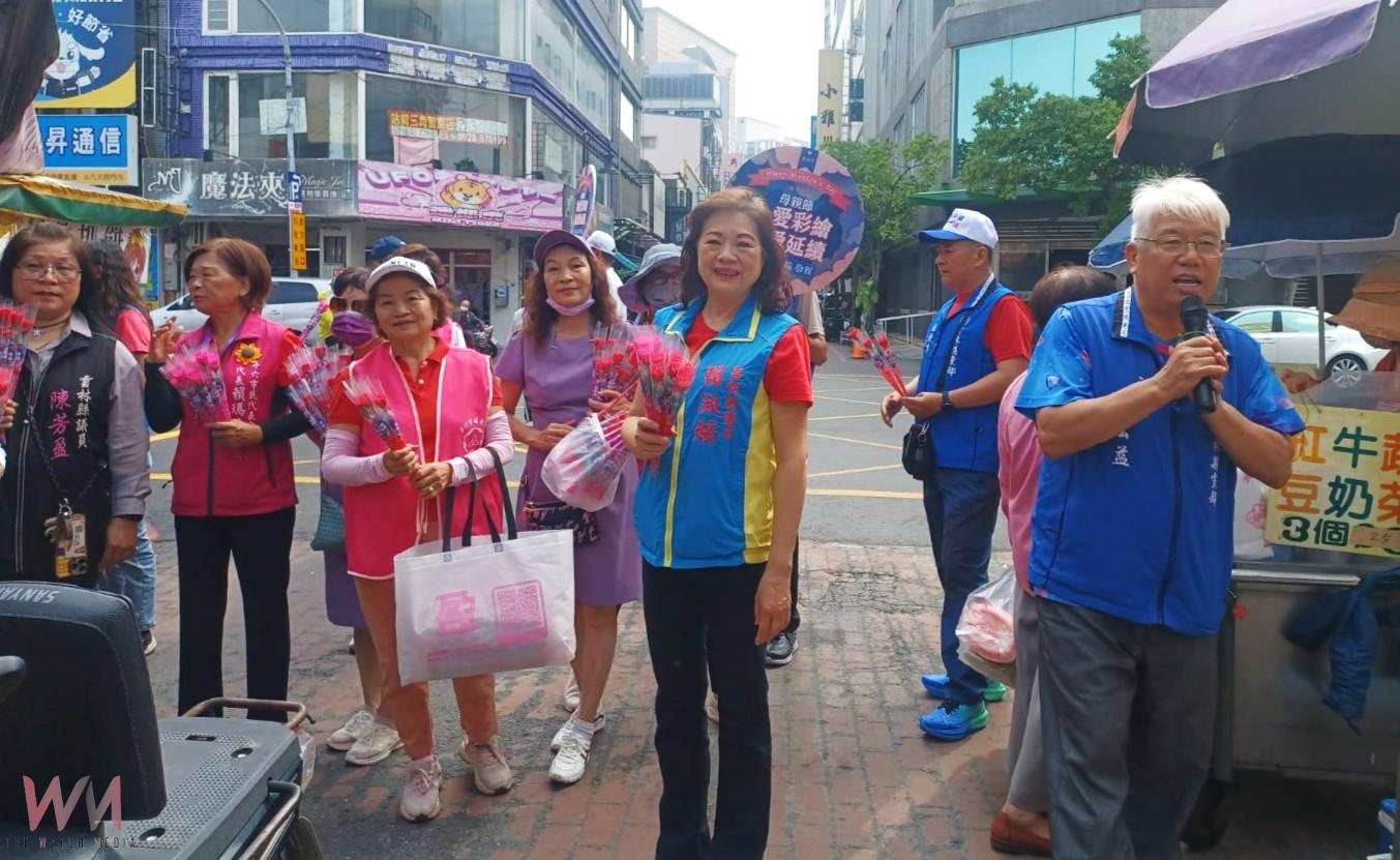 母親節傳遞祝福 國民黨雲林發康乃馨 - https://www.watchmedia01.com