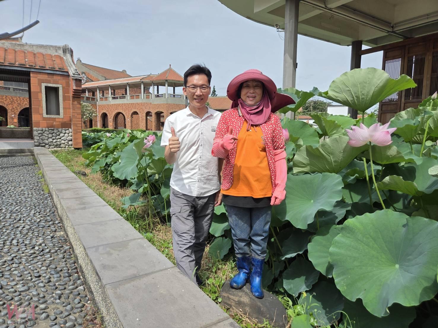 嘉縣表藝中心荷花池整治成功 溫馨五月花開正好 - https://www.watchmedia01.com