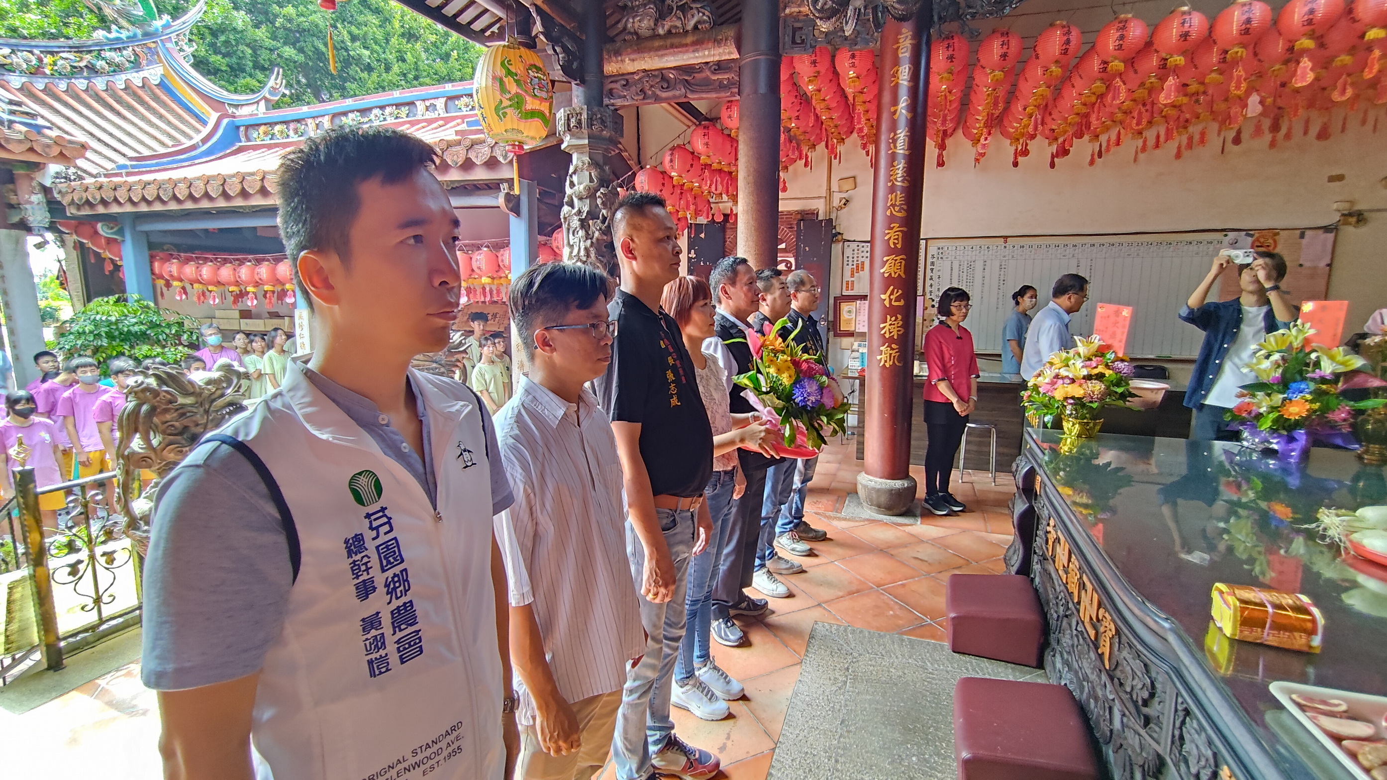（有影片）／會考前夕芬園國中祈福　求文昌帝君「神助攻」 81名考生盼金榜題名 - https://www.watchmedia01.com