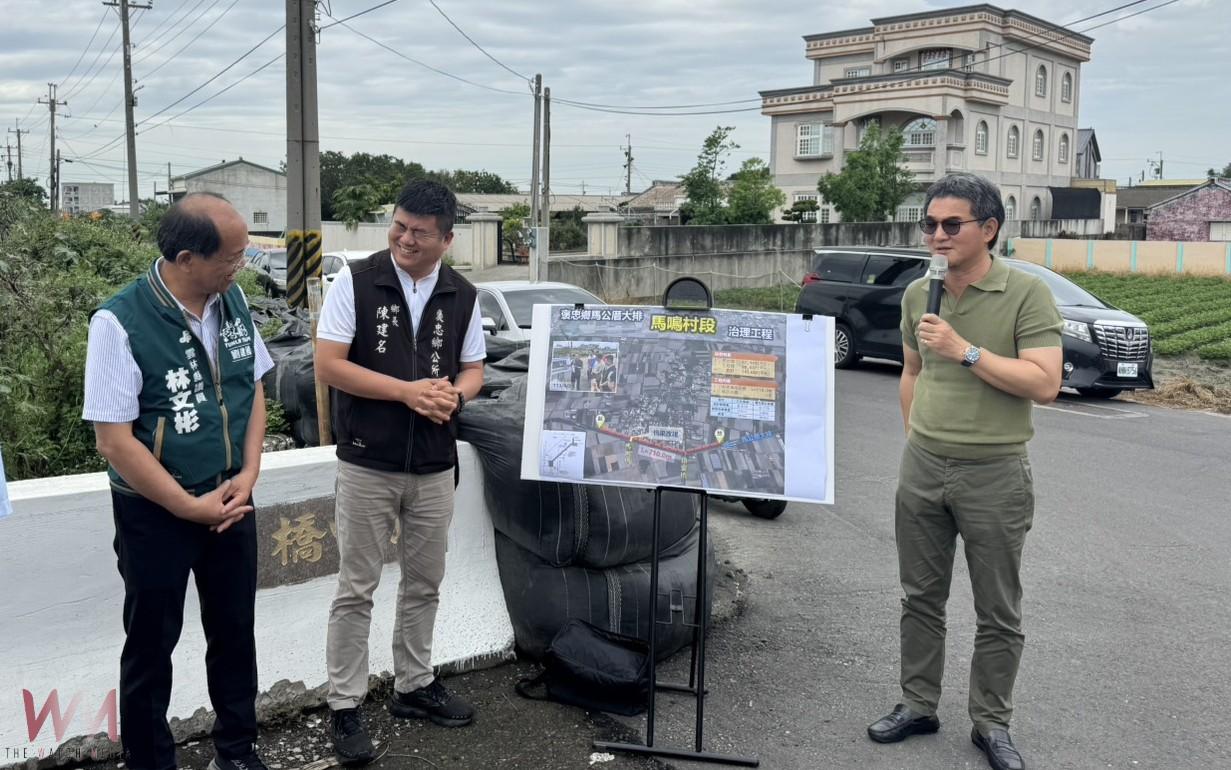 馬公厝大排將啟動整治 劉建國爭取改善惡臭與淹水問題 - https://www.watchmedia01.com