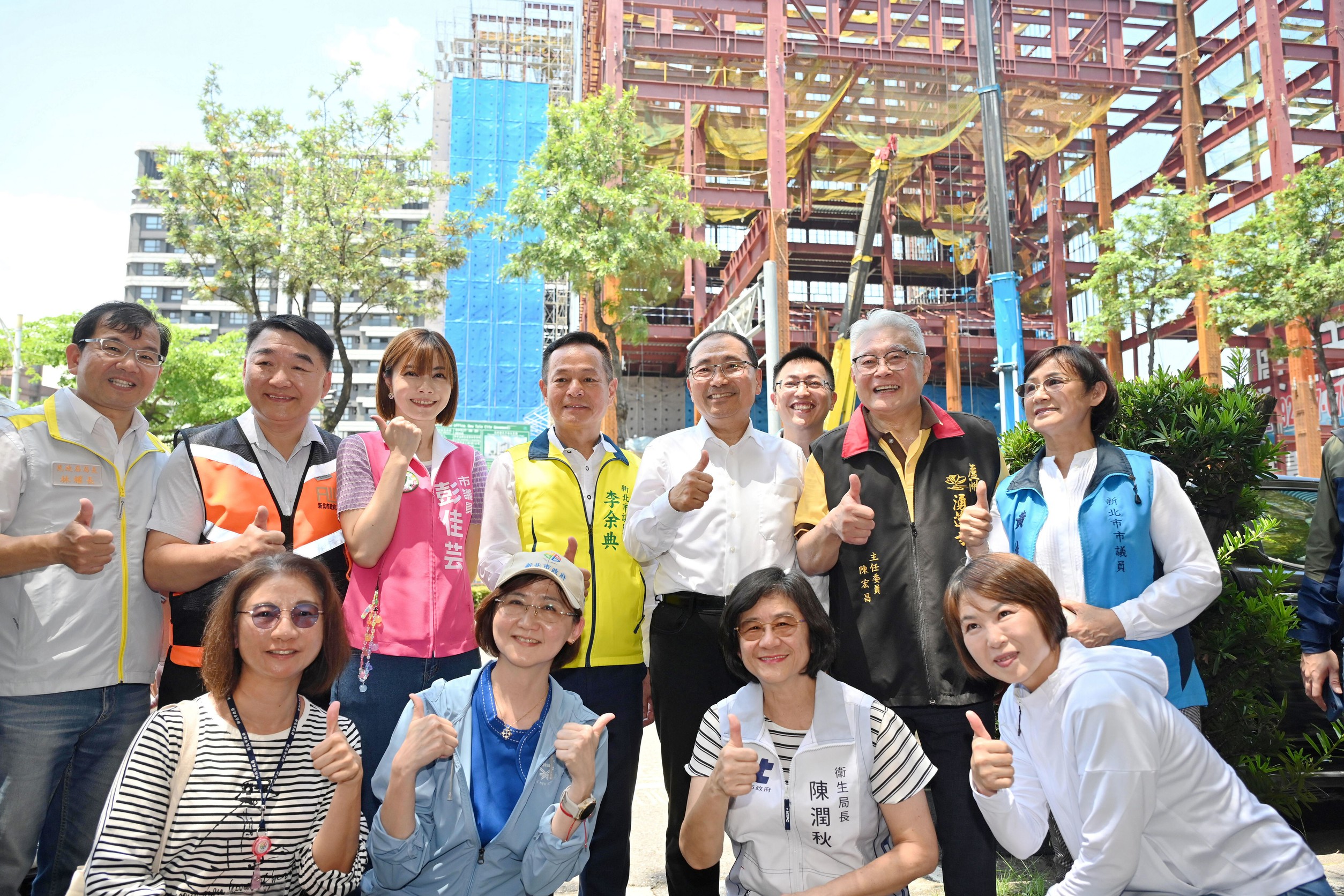 侯友宜視察首座全方位運動中心湧蓮寺公益大樓工程 盼115年完工 - https://www.watchmedia01.com