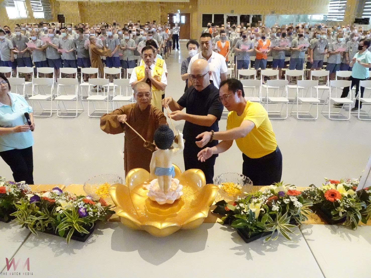 佛光山雲林講堂攜手雲林第二監獄 舉辦浴佛祈福活動 - https://www.watchmedia01.com