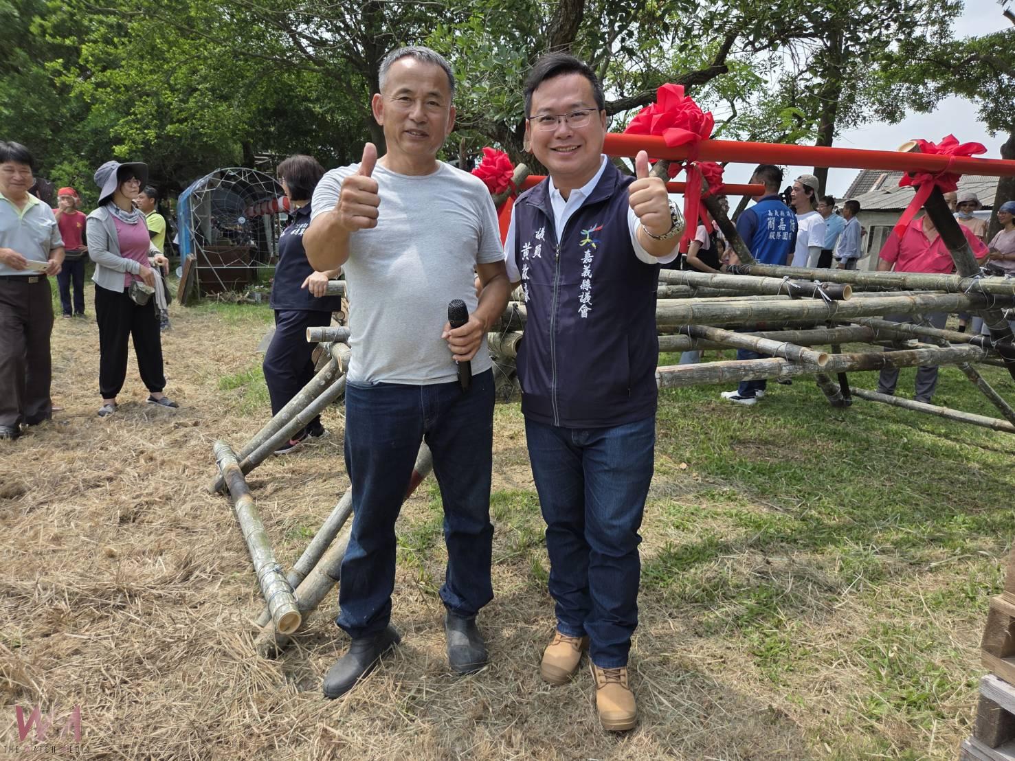 新港板頭協力建造蓮花池竹橋茅屋　找回遊客重振生機 - https://www.watchmedia01.com