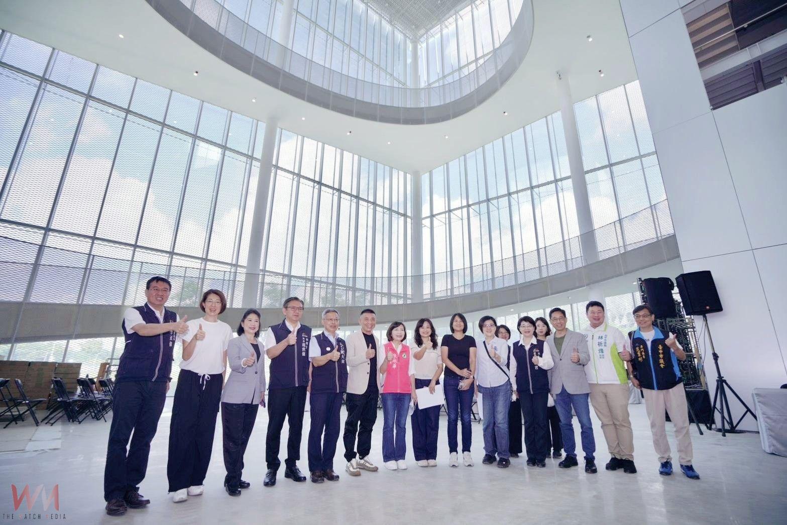 台中市議會見證水湳重大建設成果 都建水委員會實地參訪綠美圖、國際會展中心 - https://www.watchmedia01.com