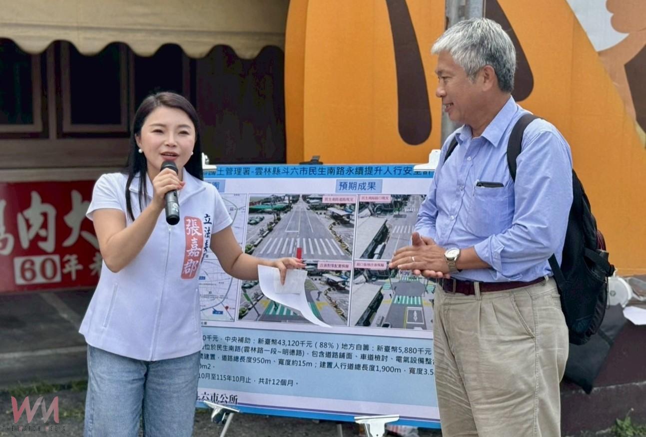 張嘉郡推動斗六三大道路整建　打造4.4公里安全步行網 - https://www.watchmedia01.com