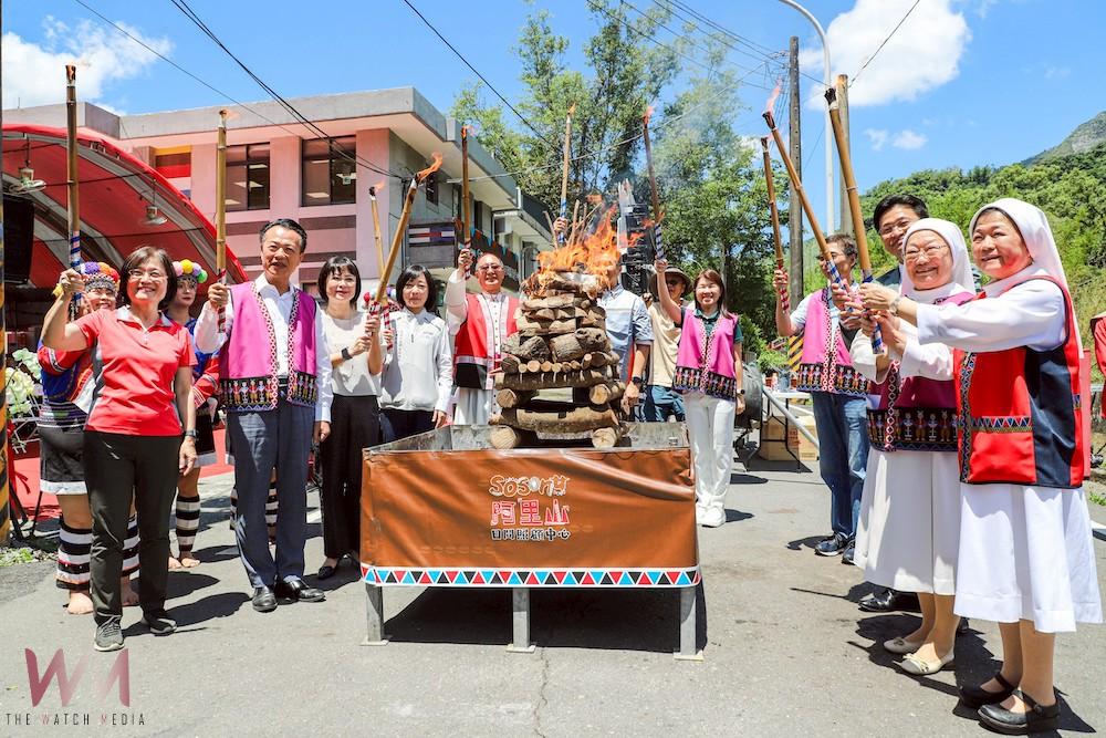 嘉縣偏鄉長照新里程碑,阿里山sosonʉ日照中心啟用。(圖/嘉義縣政府提供)
