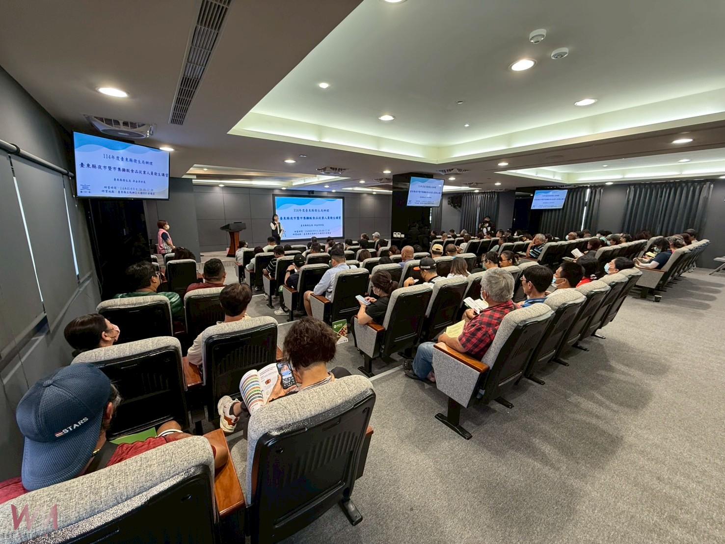 強化食品安全守護台東民眾 夜市攤商衛生講習圓滿落幕 - https://www.watchmedia01.com
