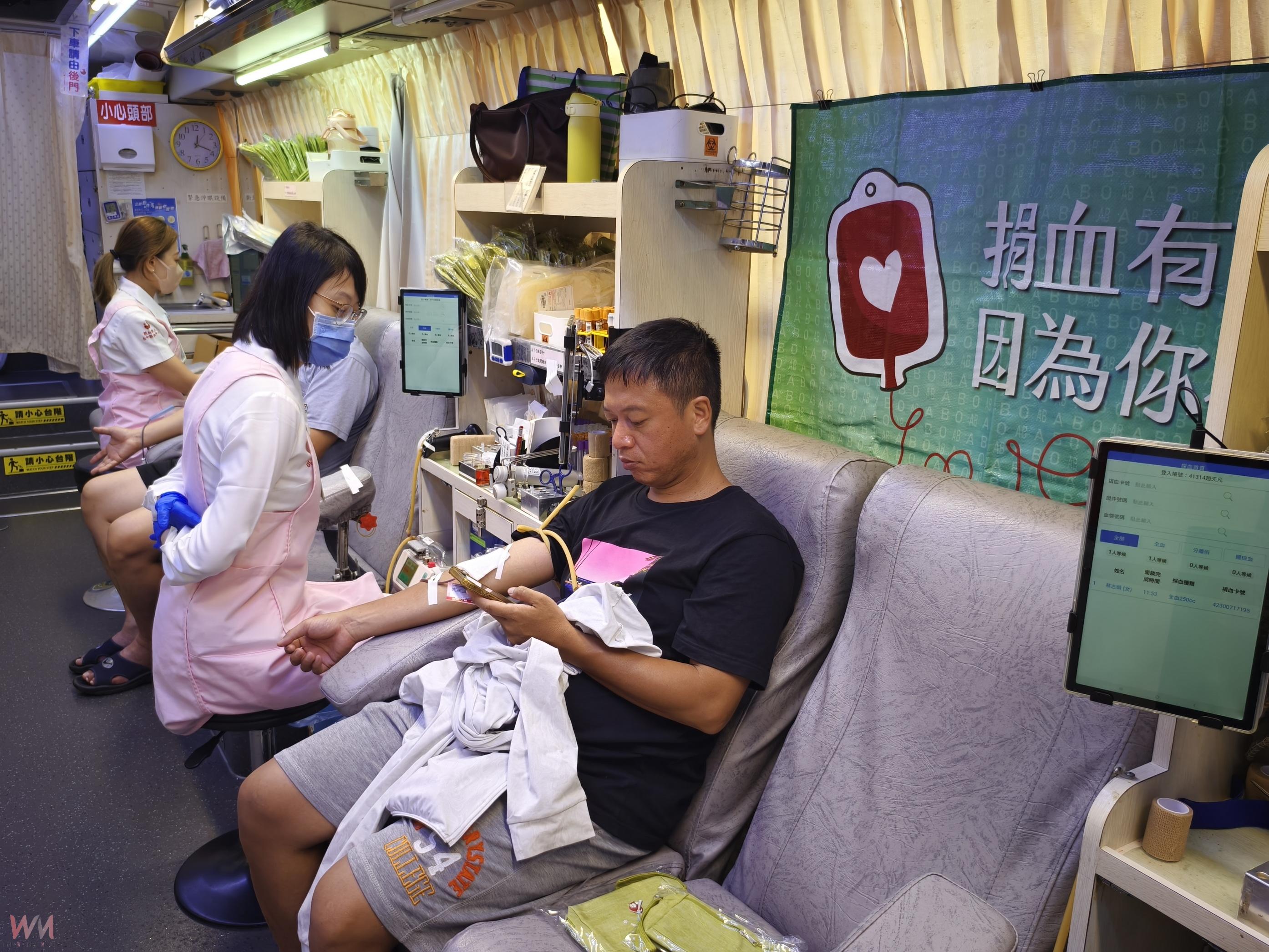 （有影片）／「捐出熱血 點亮生命」　雨中湧現熱情捐血人潮募得125袋血液 - https://www.watchmedia01.com