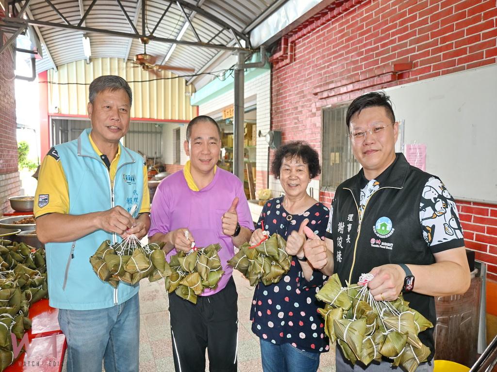 員林市園林食物銀行志工綁粽傳愛 關懷戶佳節享受愛心美食 - https://www.watchmedia01.com